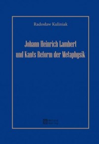 Johann Heinrich Lambert und Kants - okładka książki