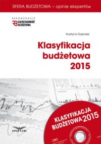 Klasyfikacja budżetowa 2015. Seria - okładka książki