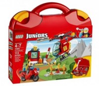 LEGO Juniors. Walizeczka straż - zdjęcie zabawki, gry