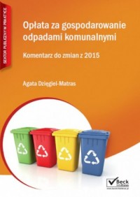 Opłata za gospodarowanie odpadami - okładka książki