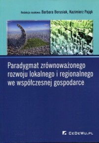 Paradygmat zrównoważonego rozwoju - okładka książki