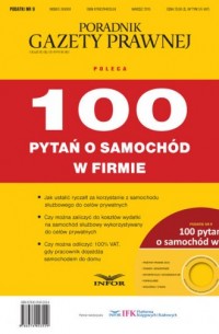 Poradnik Gazety prawnej. 100 pytań - okładka książki