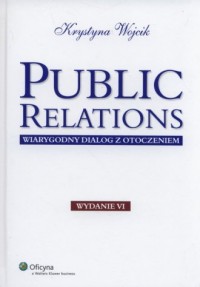 Public relations. Wiarygodny dialog - okładka książki