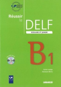 Reussir le Delf scolaire et junior - okładka podręcznika
