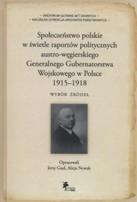Społeczeństwo polskie w świetle - okładka książki