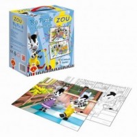 Zou (puzzle do kolorowania 2 x - zdjęcie zabawki, gry