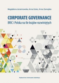 Corporate governance. BRIC i Polska - okładka książki