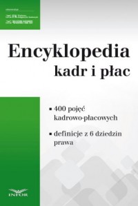 Encyklopedia kadr i płac - okładka książki
