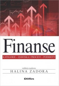 Finanse. Kategorie, zjawiska i - okładka książki