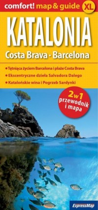 Katalonia, Costa Brava, Barcelona - okładka książki