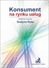 Konsument na rynku usług - okładka książki