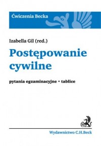 Postępowanie cywilne. Pytania egzaminacyjne. - okładka książki