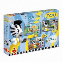 Zou (puzzle 3 w 1) - zdjęcie zabawki, gry