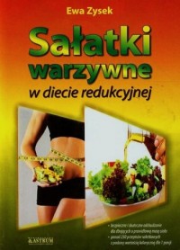 Sałatki warzywne w diecie redukcyjnej - okładka książki