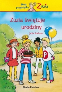 Zuzia świętuje urodziny - okładka książki