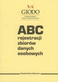 ABC rejestracji zbiorów danych - okładka książki