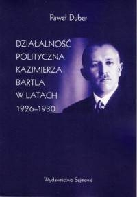 Działalność polityczna Kazimierza - okładka książki