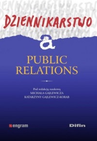 Dziennikarstwo a public relations - okładka książki