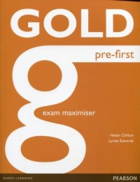 Gold. Pre-First Exam Maximiser - okładka podręcznika