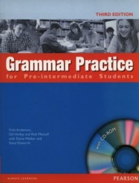 Grammar practice for Pre-Intermediate - okładka podręcznika
