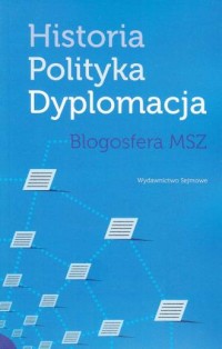 Historia Polityka Dyplomacja - okładka książki