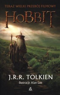 Hobbit (okładka filmowa) - okładka książki