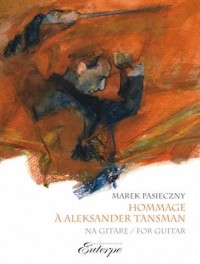 Hommage a Aleksander Tansman - okładka książki