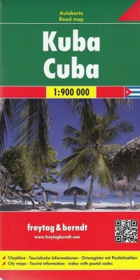 Kuba mapa (skala 1: 900 000) - okładka książki