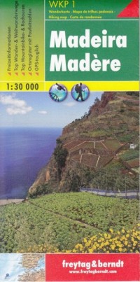 Madera mapa (skala 1: 30 000) - okładka książki