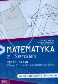 Matematyka z Sensem. Klasa 2. Szkoła - okładka podręcznika