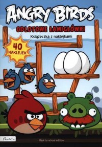 Odlotowe łamigłówski Angry Birds - okładka książki