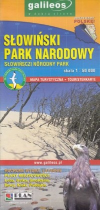 Słowiński Park Narodowy (skala - okładka książki