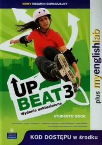 Upbeat 3. Students Book. Gimnazjum - okładka podręcznika
