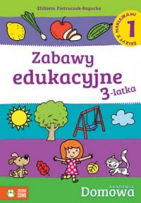Zabawy edukacyjne 3-latka 1 - okładka podręcznika