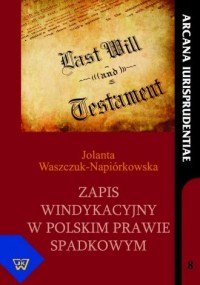 Zapis windykacyjny w polskim prawie - okładka książki