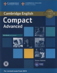 Compact Advanced. Workbook with - okładka podręcznika