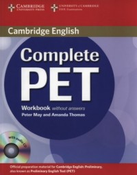 Complete PET. Workbook (+ CD) - okładka podręcznika