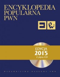 Encyklopedia popularna PWN (+ CD) - okładka książki
