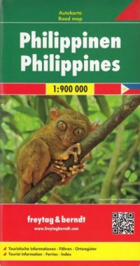 Filipiny mapa (skala 1:900 000) - okładka książki