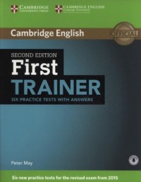 First Trainer. Six Practice Tests - okładka podręcznika