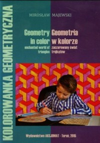 Geometria w kolorze zaczarowany - okładka książki