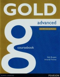 Gold Advanced. Coursebook with - okładka podręcznika
