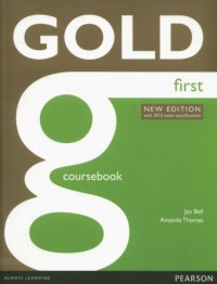 Gold First. Coursebook - okładka podręcznika