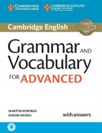 Grammar and Vocabulary for Advanced - okładka podręcznika