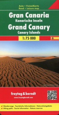Gran Canaria mapa (skala 1:75 000) - okładka książki