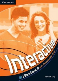 Interactive 3. Workbook with downloadable - okładka podręcznika