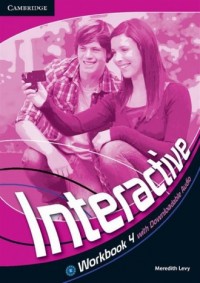 Interactive 4. Workbook with Downloadable - okładka podręcznika