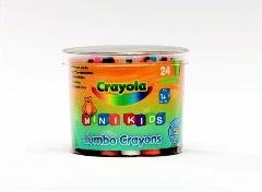Kredki świecowe Minikids (24 szt.) - zdjęcie produktu