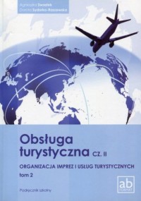 Obsługa turystyczna cz. 2. Organizacja - okładka podręcznika