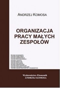 Organizacja pracy małych zespołów - okładka podręcznika